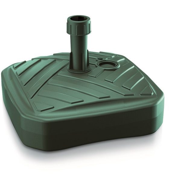Podstavec pod slnečník hranatý UMBI II 39 cm zelený