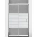 Sprchové dvere MEXEN Apia 130cm strieborné