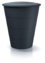 Sud na dažďovú vodu SMUDT antracit 210l