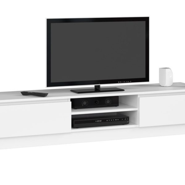 TV stolík Ronon 160 cm biely