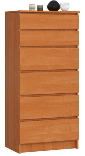 Komoda Kuba 60 cm - 6 zásuviek jelša Komoda Kuba 60 cm - 6 zásuviek jelša