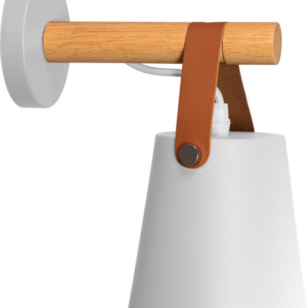 Nástenná lampa AMELIA biela