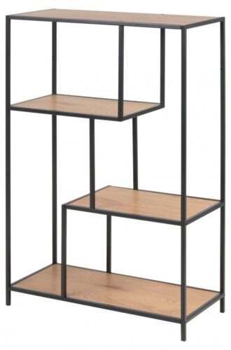 Regál Seaford 77x114 cm divoký dub Regál Seaford 77x114 cm divoký dub