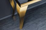 LuxD Dizajnová konzola Rococo 140 cm čierna / zlatá – Obrázok 4