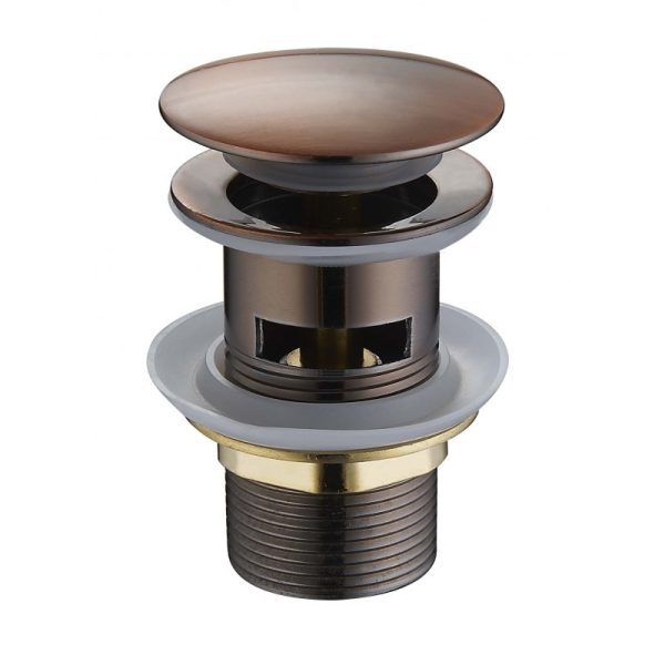 Odtok click-clack s prepadom Mexen 79920 červený bronz