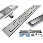 Odvodňovací žľab MEXEN FLAT 60 cm - vzor M15