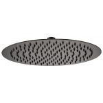 Sprchová hlavica MEXEN SLIM CIRCLE 30 cm čierna