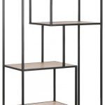 Regál Seaford 77x185 cm dub sonoma
