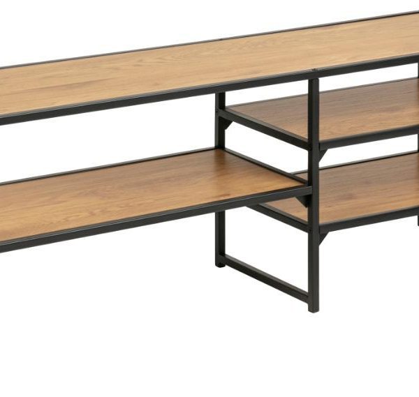 TV stolík Seaford divoký dub/čierna