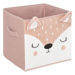 Dětský úložný box JELONEK růžový