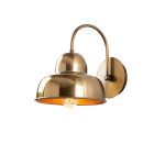 Nástěnná lampa Berceste I zlatá