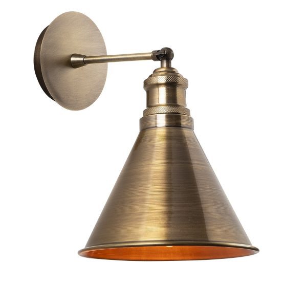 Nástěnná lampa Berceste IV zlatá