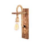 Nástěnná lampa Erebos IV natural