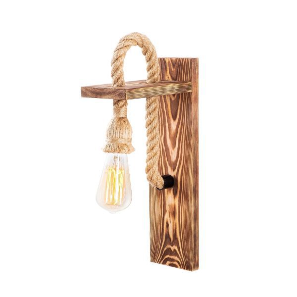 Nástěnná lampa Erebos IV natural