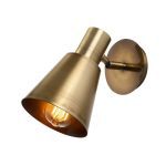 Nástěnná lampa Kem I zlatá