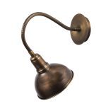 Nástěnná lampa Kumluca hnědá