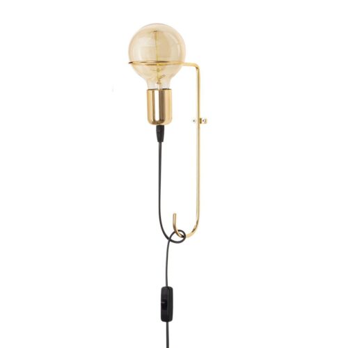 Nástěnná lampa Pota zlatá Nástěnná lampa Pota zlatá