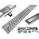 Odtokový žľab MEXEN FLAT 50 cm - vzor M09