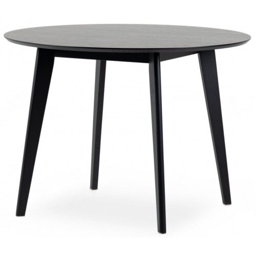 Okrúhly jedálenský stôl 105 cm Roxb čierny Okrúhly jedálenský stôl 105 cm Roxb čierny