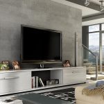 ArtAdrk TV stolík ARIDEA | biela Farba: biely mat / Ar02