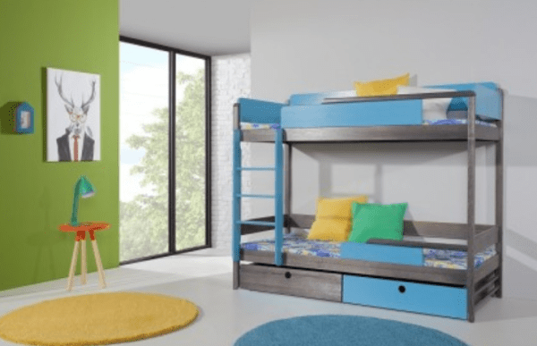ArtBed Detská poschodová posteľ NATU II Prevedenie: Morenie - Akryl ArtBed Detská poschodová posteľ NATU II Prevedenie: Morenie - Akryl