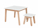 ArtBel Detský set stôl & stolička WOODY Farba: Ružová – Obrázok 2