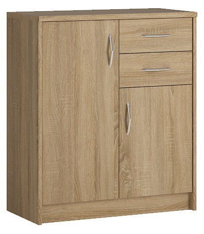 ArtExt Komoda SCONTO K1 2D 2S Farba: Biela ArtExt Komoda SCONTO K1 2D 2S Farba: Biela