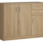 ArtExt Komoda SCONTO K1 3D 2S Farba: Biela