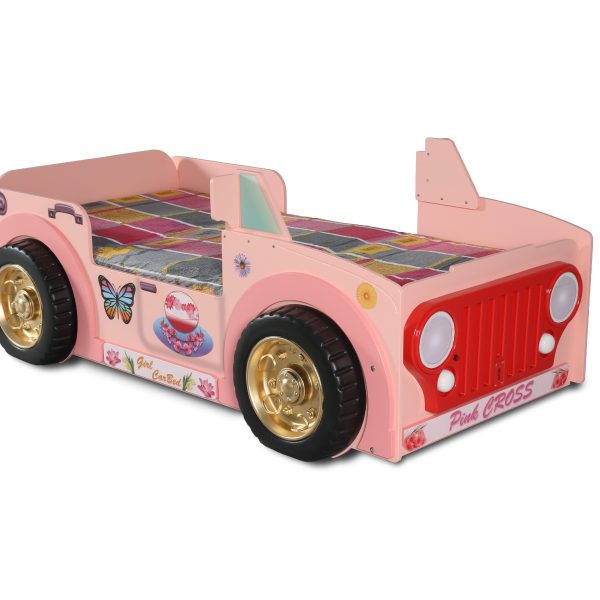 Artplast Detská posteľ JEEP | ružová