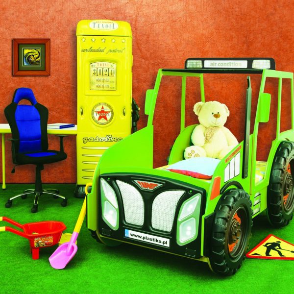 Artplast Detská posteľ TRAKTOR | zelený