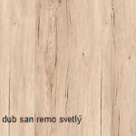 BRW Spájací diel EXECUTIVE LAC/7 Farba: dub san remo svetlý
