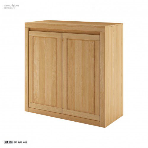 Drewmax Komoda - masív KD310 / dub Farba: Dub brendy Drewmax Komoda - masív KD310 / dub Farba: Dub brendy