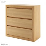 Drewmax Komoda - masív KD414 / buk Morenie: Rustikal