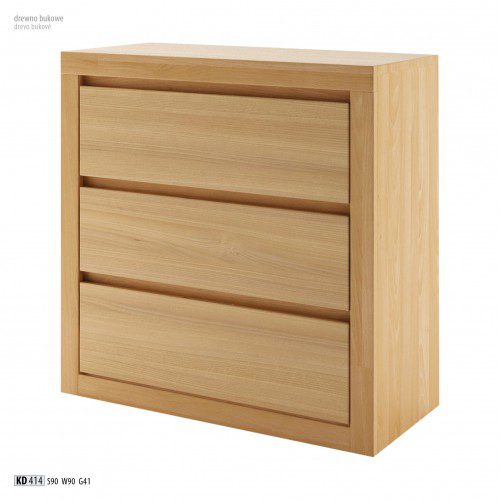 Drewmax Komoda - masív KD414 / buk Morenie: Rustikal Drewmax Komoda - masív KD414 / buk Morenie: Rustikal