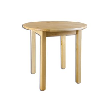 Drewmax Stôl - masív ST105 | 60cm borovica Morenie: Gray Drewmax Stôl - masív ST105 | 60cm borovica Morenie: Gray