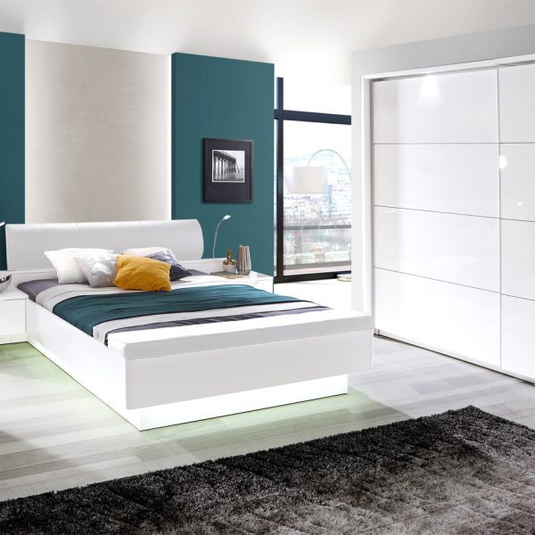 Forte Šatníková skriňa STARLET WHITE | STPS124E1