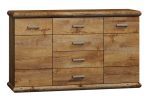 JarStol Komoda KORA K-7 Farba: dub Craft biely / dub Craft zlatý