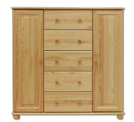 Komoda - masív KD125 | borovica Morenie: Gray Komoda - masív KD125 | borovica Morenie: Gray