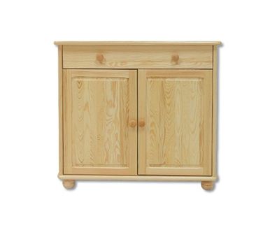 Komoda s masívu KW109 | borovica Morenie: Orech