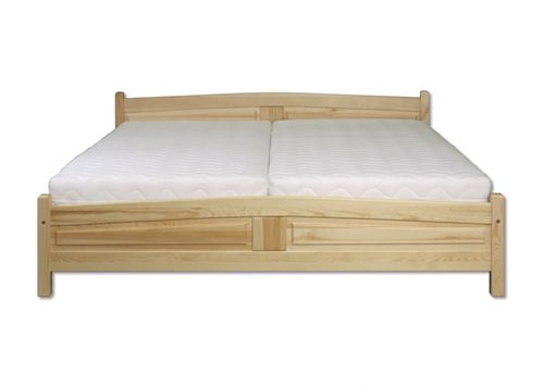 Manželská posteľ - masív LK104 | 120cm borovica Morenie: Dub Manželská posteľ - masív LK104 | 120cm borovica Morenie: Dub