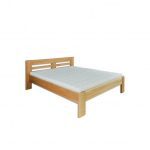 Manželská posteľ - masív LK111 | 180cm buk Morenie: Rustikal