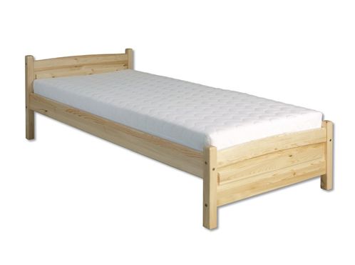 Posteľ - masív LK125 | 100cm borovica Morenie: Dub Posteľ - masív LK125 | 100cm borovica Morenie: Dub