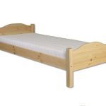 Posteľ - masív LK128 | 90cm borovica Morenie: Orech