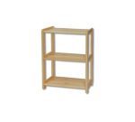 Regál - masív RG125 | 60cm borovica Farba: Jelša