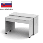 Tempo Kondela PC stôl VERSAL NEW / biela