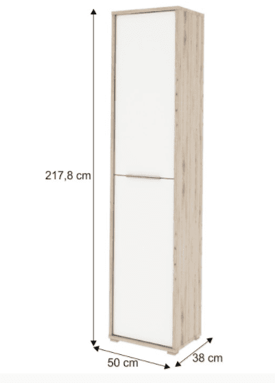 Tempo Kondela Skriňa Rioma typ 06 Farba: San Remo / biela