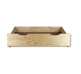 Úložný box pod posteľ - masív LK150 | borovica Morenie: Gray Úložný box pod posteľ - masív LK150 | borovica Morenie: Gray