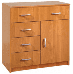 WIP Komoda K-8044S1D Farba: DUb sonoma tmavá