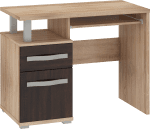 WIP PC stolík ANGEL | 02 Farba: Biela / čierny lesk – Obrázok 2