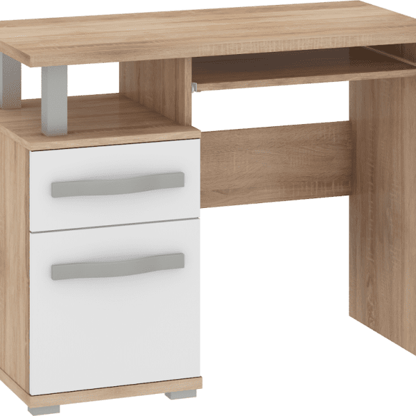 WIP PC stolík ANGEL | 02 Farba: Craft tobaco / craft biely